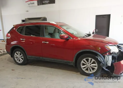 2016 Nissan Rogue Sv из США, поврежденный, VIN KNMAT2MT2GP638375